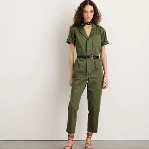 Olive Green Women's Jumpsuit at